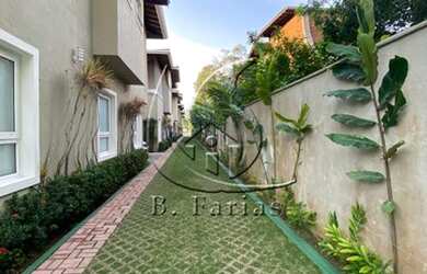 Imagem: A casa em condomínio possui 4 Dormitórios, 5 Banheiros, 2