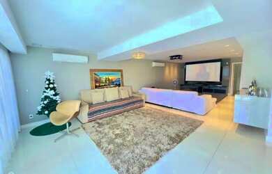 Imagem: O apartamento na cobertura possui 4 Dormitórios, 4 Banheiros