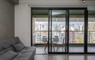 Imagem 5: Apartamento com 1 dormitório para locação em edifício icônico na Bela Vista - São Paulo/SP