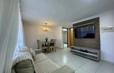 Imagem: O apartamento possui 1 Dormitório, 2 Banheiros, 1 Vaga na garagem