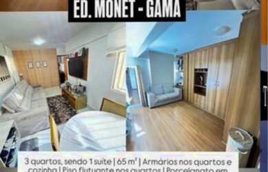 Imagem: O apartamento possui 3 Dormitórios, 2 Banheiros, 1 Vaga na