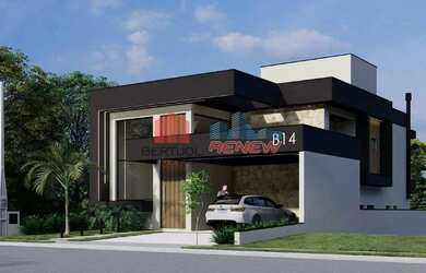 Imagem: A casa em condomínio possui 3 Dormitórios, 5 Banheiros, 4