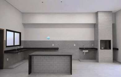 Imagem: A casa em condomínio possui 3 Dormitórios, 4 Banheiros, 4