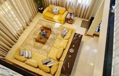 Imagem: A casa em condomínio possui 5 Dormitórios, 5 Banheiros, 5