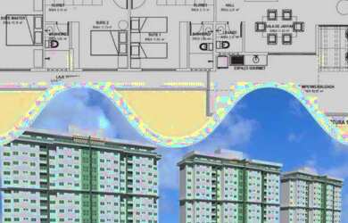 Imagem: O apartamento na cobertura possui 3 Dormitórios, 3 Banheiros