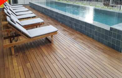 Imagem: O studio possui 1 Dormitório, 1 Banheiro, 32m² de Área e