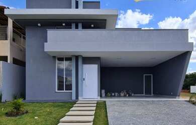 Imagem: A casa em condomínio possui 3 Dormitórios, 4 Banheiros, 4