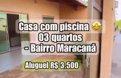 Imagem: A casa possui 3 Dormitórios, 2 Banheiros e 2 Vagas na garagem
