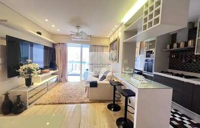 Imagem: O apartamento possui 2 Dormitórios, 2 Banheiros, 1 Vaga na