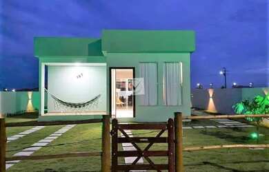 Imagem: A casa em condomínio possui 2 Dormitórios, 2 Banheiros, 1