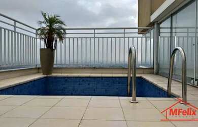 Imagem: O apartamento na cobertura possui 2 Dormitórios, 3 Banheiros