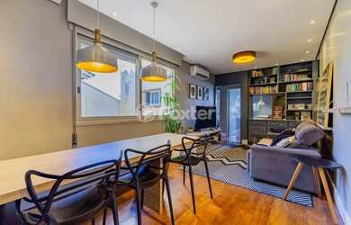 Imagem: O apartamento na cobertura possui 3 Dormitórios, 2 Banheiros