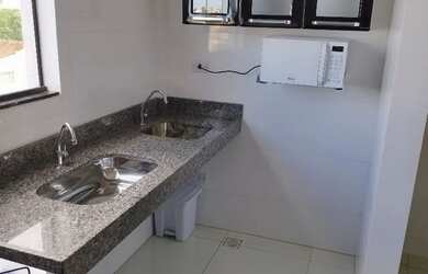 Imagem: A kitnet possui 1 Dormitório, 1 Banheiro e Imóvel mobiliado