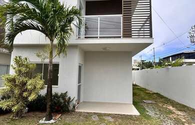 Imagem: A casa em condomínio possui 4 Dormitórios, 4 Banheiros, 2