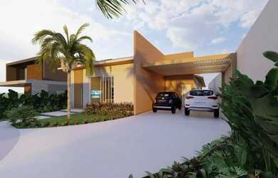 Imagem: A casa em condomínio possui 3 Dormitórios, 5 Banheiros, 4