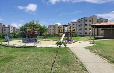 Imagem: O apartamento possui 2 Dormitórios, 1 Banheiro, 1 Vaga na garagem