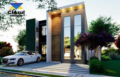 Imagem: A casa em condomínio possui 3 Dormitórios, 4 Banheiros, 2