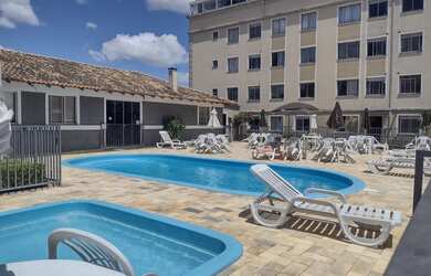 Imagem: O apartamento na cobertura possui 2 Dormitórios, 2 Banheiros