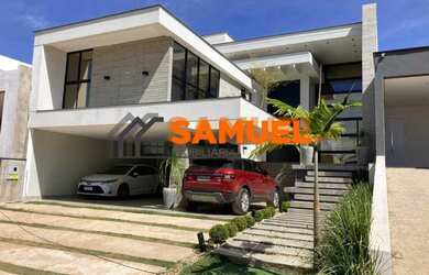 Imagem: A casa em condomínio possui 4 Dormitórios, 5 Banheiros, 5