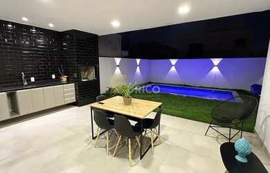 Imagem: A casa em condomínio possui 3 Dormitórios, 5 Banheiros, 4