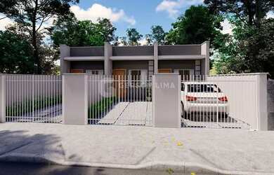 Imagem: A casa possui 2 Dormitórios, 1 Banheiro, 1 Vaga na garagem