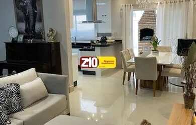 Imagem: A casa em condomínio possui 3 Dormitórios, 4 Banheiros, 1