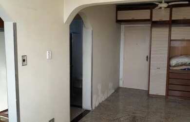 Imagem 6: Apto.Sala living. De frente. Praia da Biquinha. S. Vicente