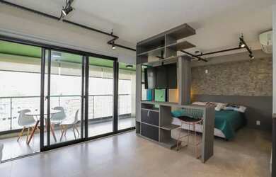 Imagem 6: Apartamento com 1 dormitório para locação em edifício icônico na Bela Vista - São Paulo/SP