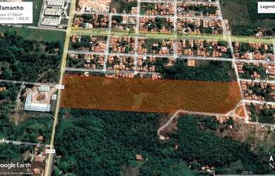 Imagem: O terreno possui 57.500m² de Área e está localizado em Angelim