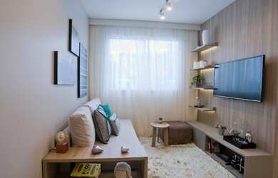 Imagem: O apartamento possui 2 Dormitórios, 1 Banheiro e 32m² de Área