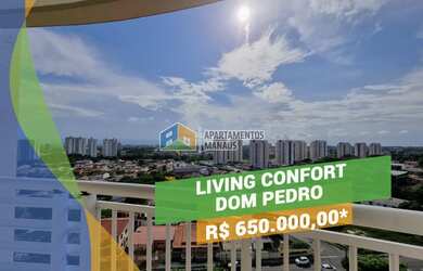 Imagem 1: Living Confort 3Qts R$ 650 mil c/modulados e climatizado Dom Pedro
