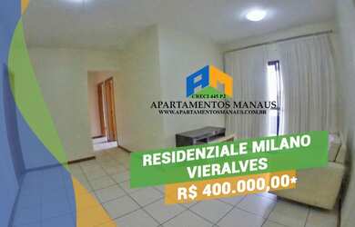 Imagem 1: Residenziale Milano Vieiralves 3 Qts s/1 suíte, andar alto