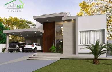 Imagem: A casa em condomínio possui 3 Dormitórios, 3 Banheiros, 210m²