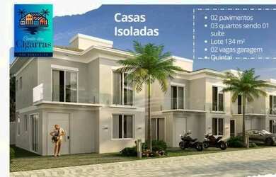 Imagem: A casa em condomínio possui 3 Dormitórios, 3 Banheiros, 2