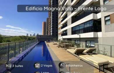 Imagem: O apartamento possui 3 Dormitórios, 5 Banheiros, 2 Vagas na