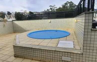 Imagem: O apartamento na cobertura possui 3 Dormitórios, 4 Banheiros