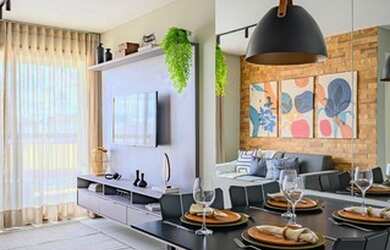 Imagem: O apartamento possui 2 Dormitórios, 2 Banheiros, 1 Vaga na