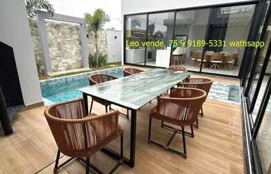 Imagem: A casa em condomínio possui 3 Dormitórios, 4 Banheiros e 4