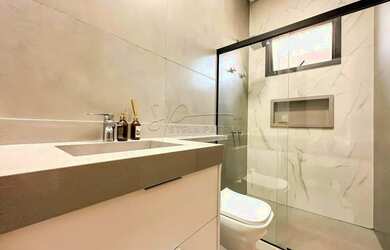 Imagem 14: Casa sobrado de 193m² com 03 suítes e escritório à venda em condomínio...