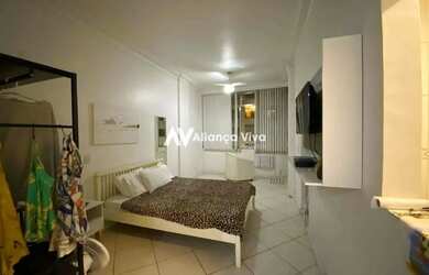 Imagem: O apartamento possui 1 Dormitório, 1 Banheiro, 45m² de Área