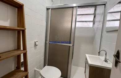 Imagem 9: Alugar apartamento 1 quarto semi mobiliado no Gonzaga em Santos