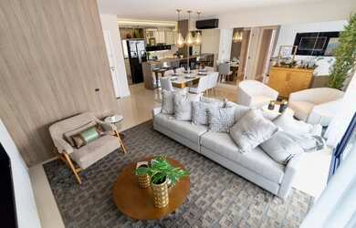 Imagem: O apartamento possui 3 Dormitórios, 3 Banheiros, 3 Vagas na