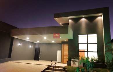 Imagem: A casa em condomínio possui 3 Dormitórios, 3 Banheiros, 2