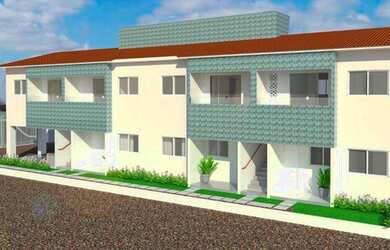 Imagem: A casa possui 2 Dormitórios, 2 Banheiros, 1 Vaga na garagem