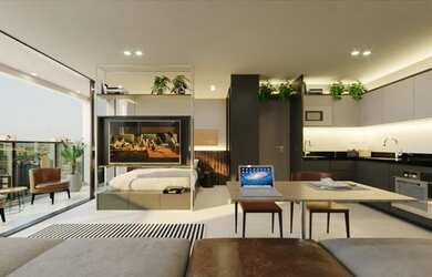 Imagem: O apartamento possui 2 Dormitórios, 3 Banheiros, 1 Vaga na