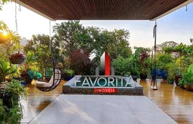 Imagem: A casa possui 4 Dormitórios, 5 Banheiros, 5 Vagas na garagem