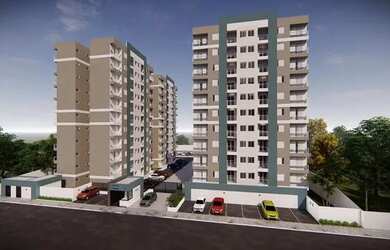 Imagem: O apartamento possui 2 Dormitórios, 1 Banheiro, 57m² de Área