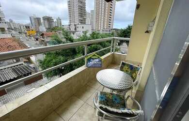 Imagem: O apartamento possui 1 Dormitório, 1 Banheiro, 1 Vaga na garagem