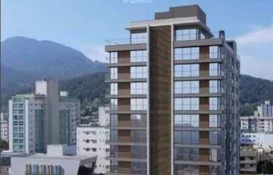 Imagem: O apartamento na cobertura possui 4 Dormitórios, 5 Banheiros