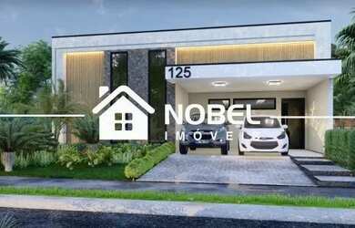 Imagem: A casa em condomínio possui 3 Dormitórios, 5 Banheiros, 2